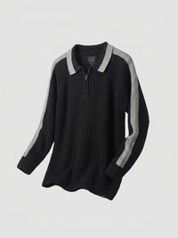 Men Sweater Black Regular Fit