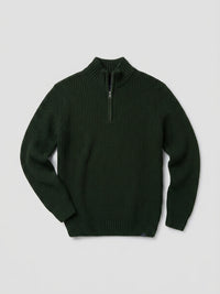Men Sweater Green Regular Fit