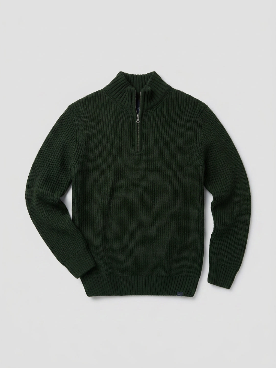 Men Sweater Green Regular Fit