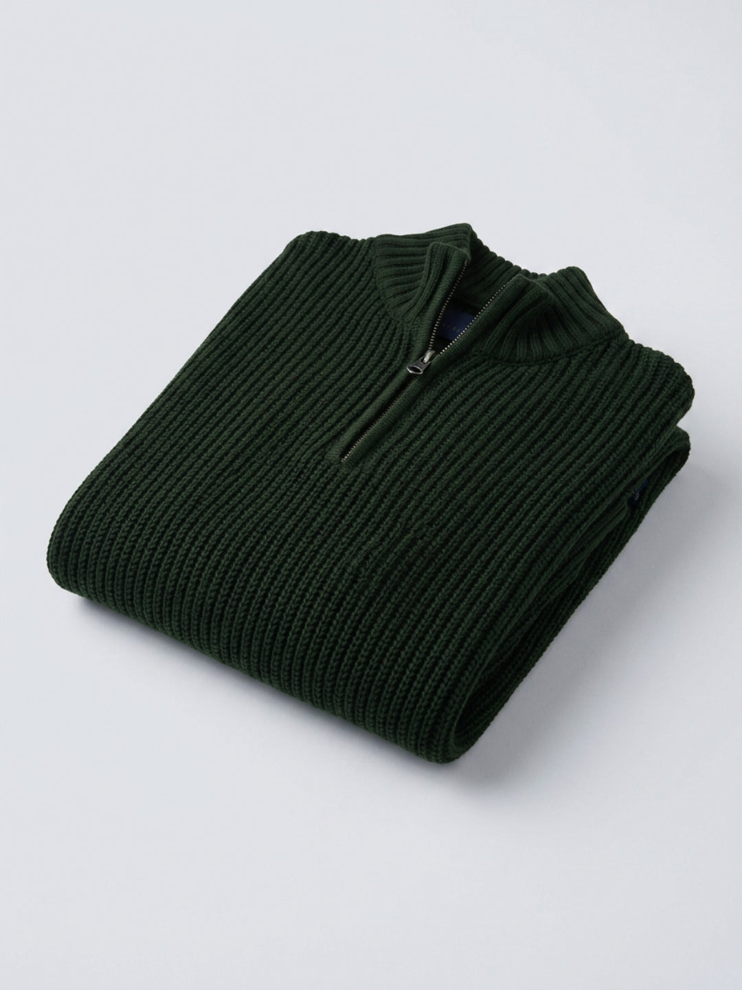 Men Sweater Green Regular Fit