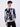 Men Sweater Blue Slim Fit