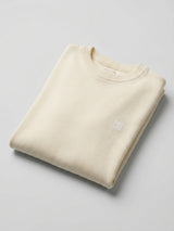 Men Sweater White Regular Fit