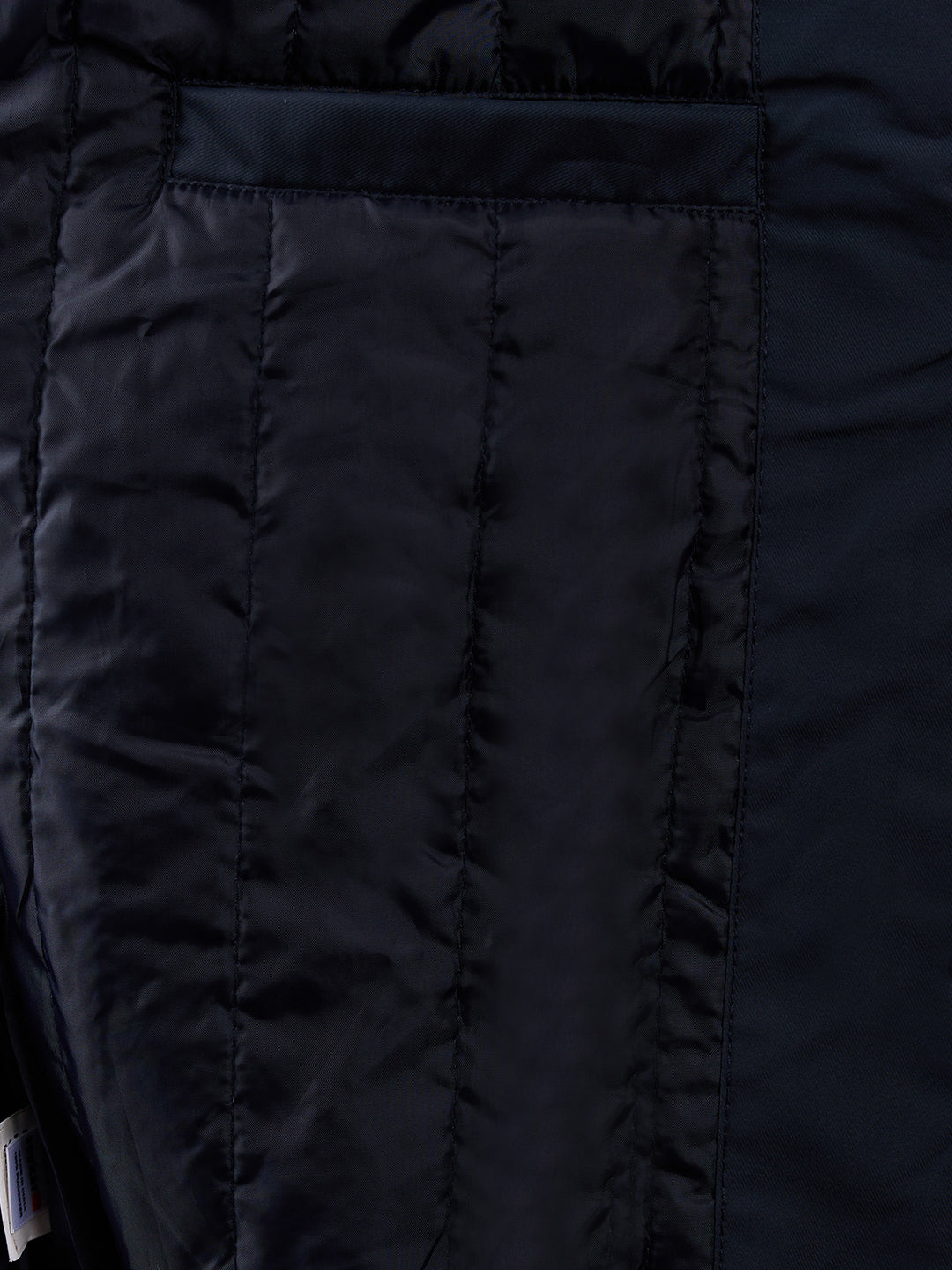 Spykar Solid Navy Blue Straight Fit Jackets For Men