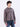 Men Jacket Grey Straight Fit