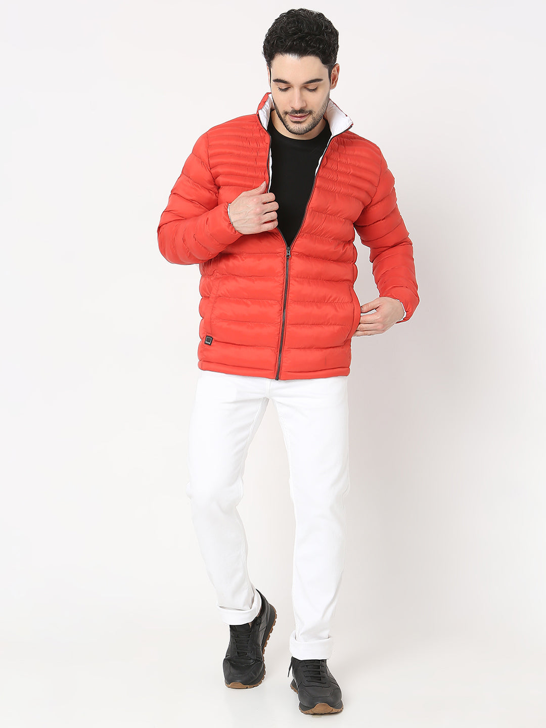 Spykar Men Puffer Jacket