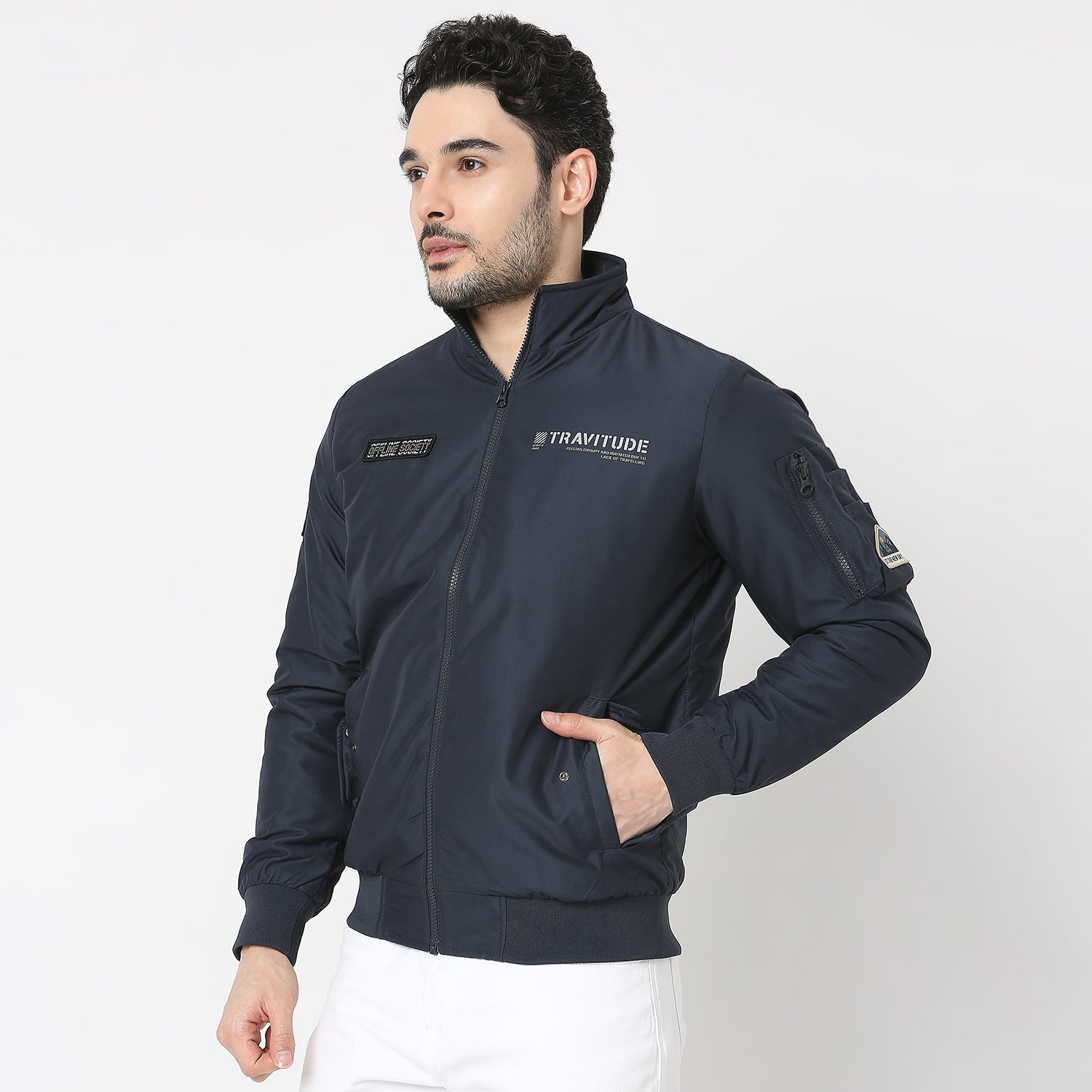 Spykar Men Bomber Jacket