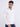 Men Jacket Off White Straight Fit