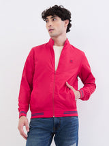 Men Jacket Red Straight Fit