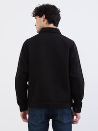 Men Jacket Grey Straight Fit