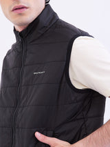 Men Jacket Green Straight Fit