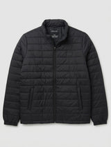 Men Jacket Jet Black Regular Fit