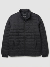 Men Jacket Jet Black Regular Fit