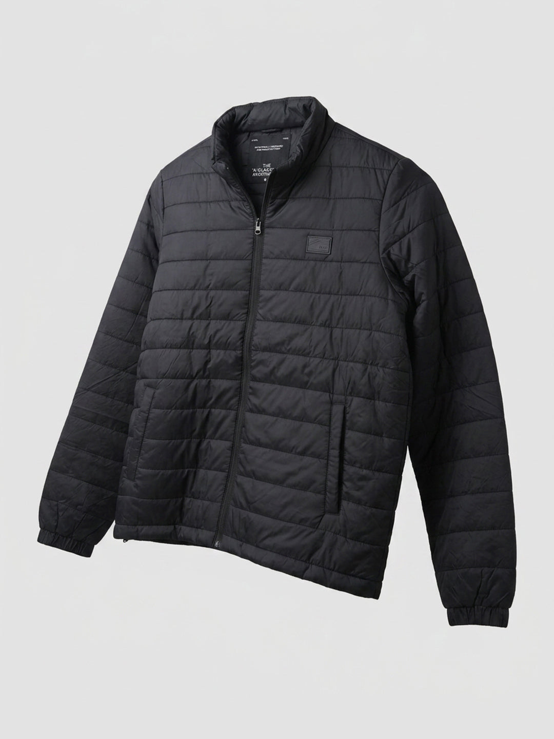 Men Jacket Jet Black Regular Fit