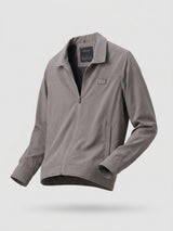 Men Jacket Grey Regular Fit