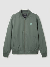 Men Jacket Green Regular Fit