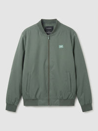 Men Jacket Green Regular Fit