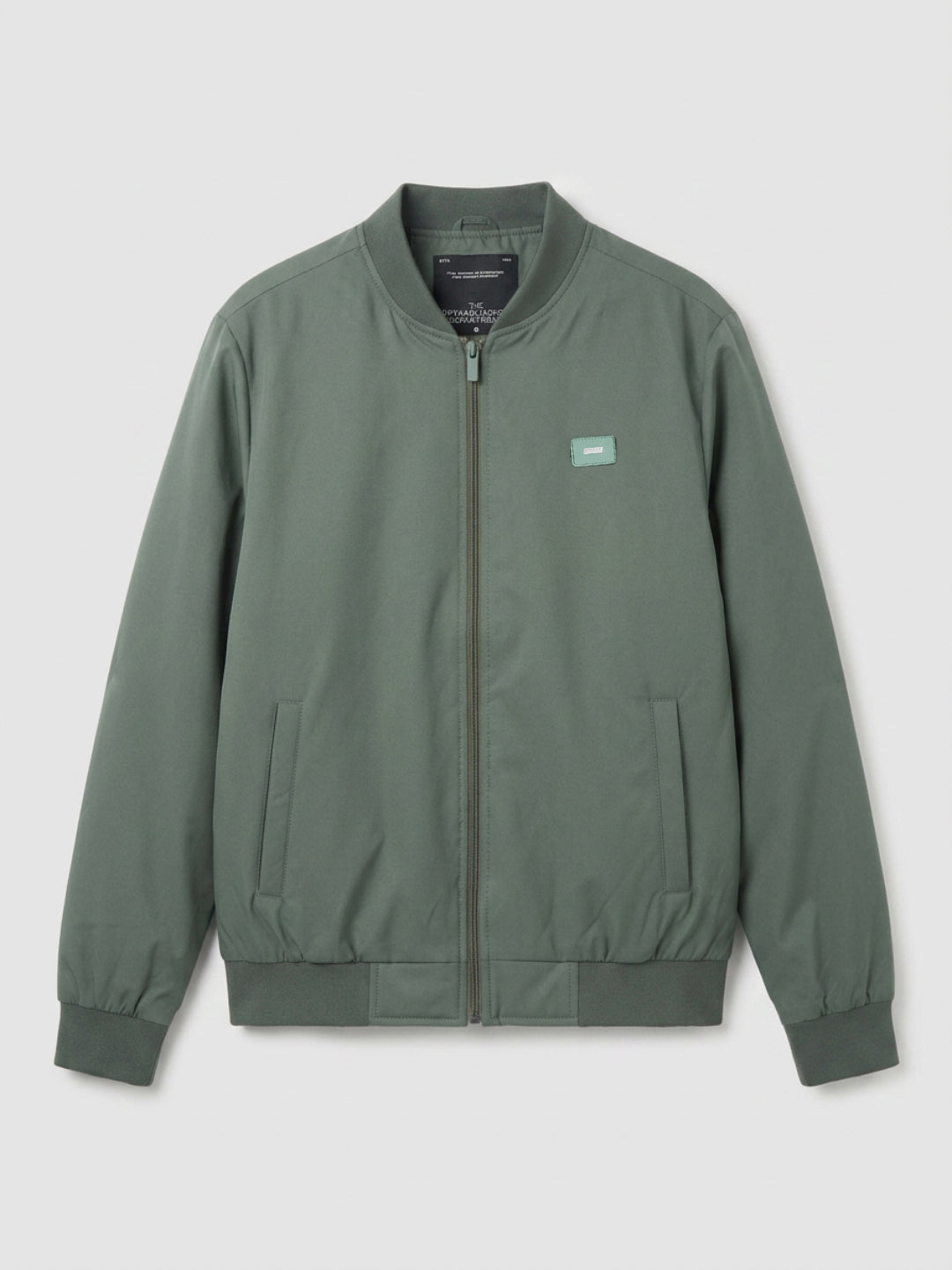 Men Jacket Green Regular Fit