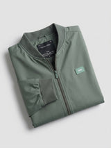 Men Jacket Green Regular Fit