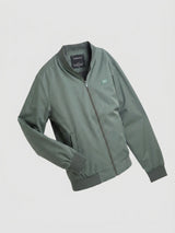 Men Jacket Green Regular Fit
