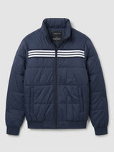 Men Jacket Navy Blue Regular Fit