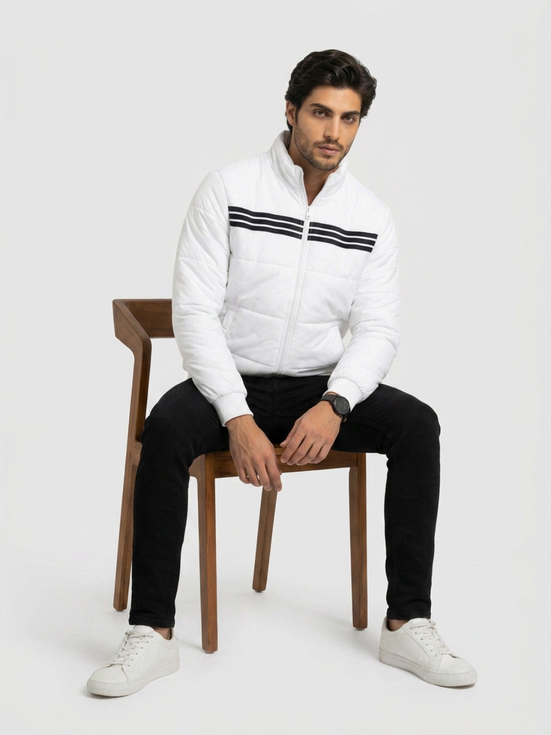 Men Jacket Off- Off-White Regular Fit