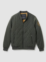 Men Jacket Green Regular Fit
