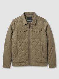 Men Jacket Brown Regular Fit