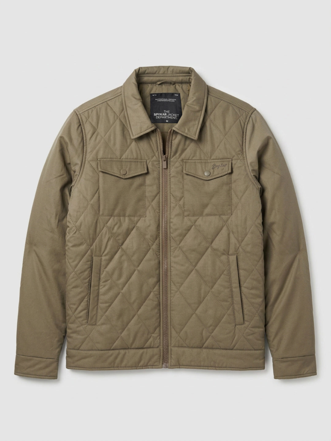 Men Jacket Brown Regular Fit