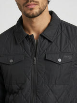 Men Jacket Jet Black Regular Fit