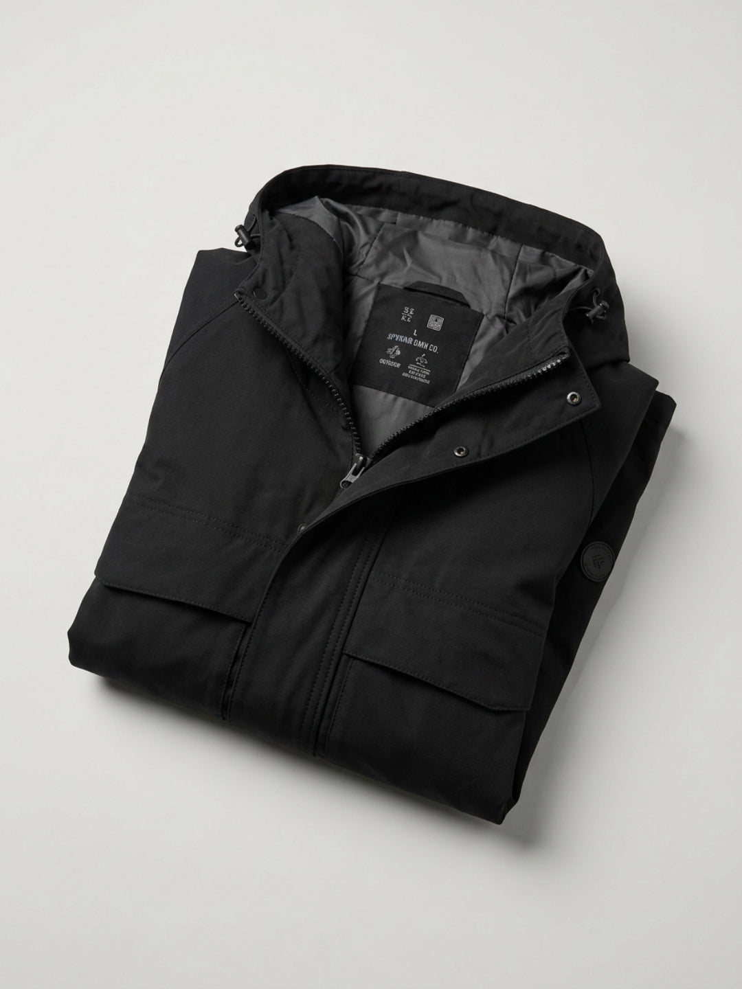 Men Jacket Black Regular Fit