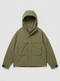 Men Jacket Green Regular Fit