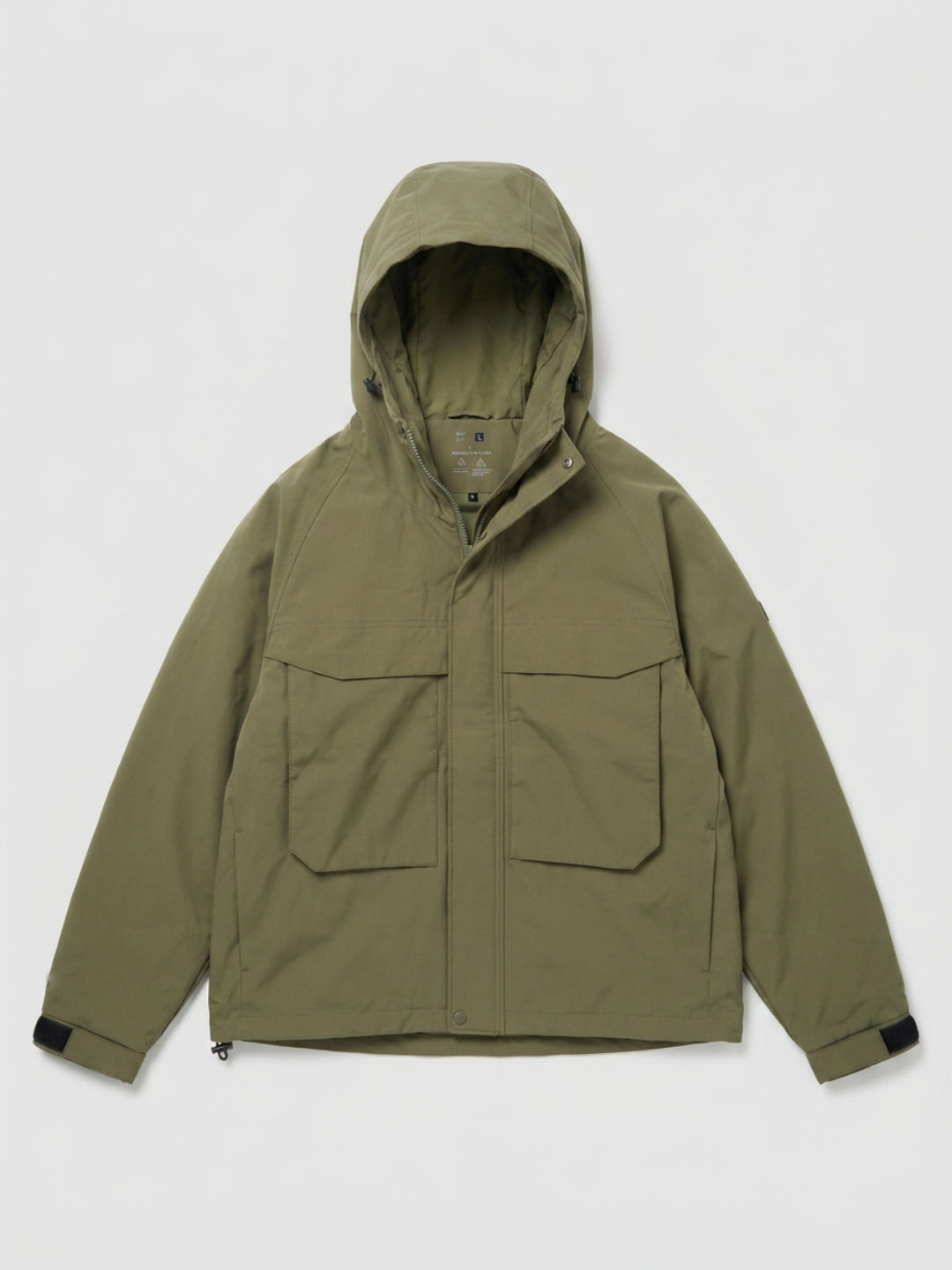 Men Jacket Green Regular Fit