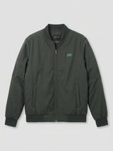 Men Jacket Green Regular Fit