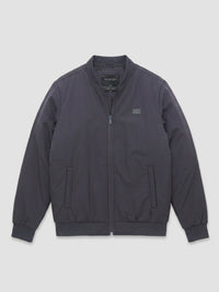Men Jacket Grey Regular Fit