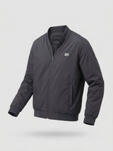 Men Jacket Grey Regular Fit
