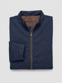 Men Jacket Navy Blue Regular Fit