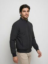 Men Jacket Black Regular Fit