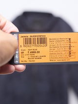 Men Jacket Navy Blue Regular Fit