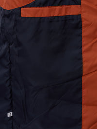 Men Jacket Orange Straight Fit