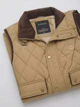 Men Jacket Brown Regular Fit