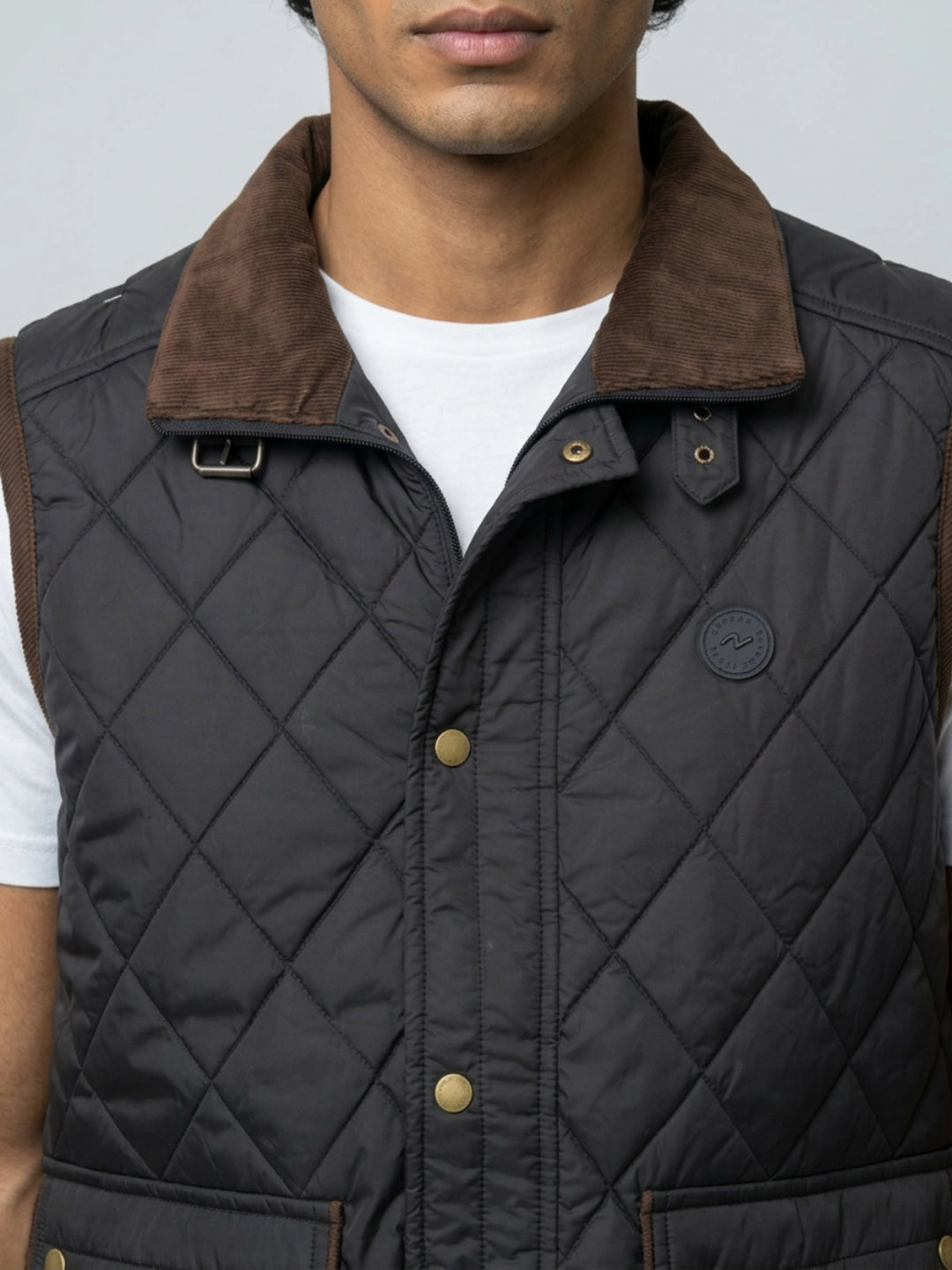 Men Jacket Jet Black Regular Fit