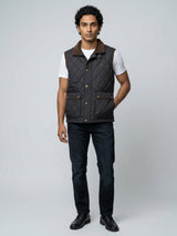 Men Jacket Jet Black Regular Fit