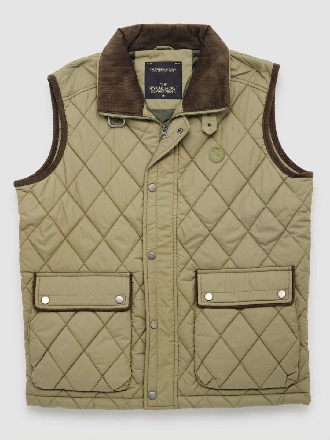 Men Jacket Green Regular Fit