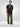 Men T-Shirt Textured Textured Black Regular Fit