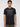 Men T-Shirt Textured Textured Black Regular Fit