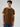 Men T-Shirt Graphic Brown Regular Fit