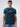 Men T-Shirt Textured Blue Regular Fit