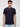 Men T-Shirt Graphic Navy Blue Regular Fit