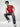 Men T-Shirt Graphic Red Regular Fit