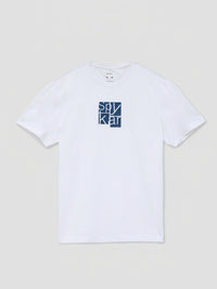 Men T-Shirt Graphic White Regular Fit
